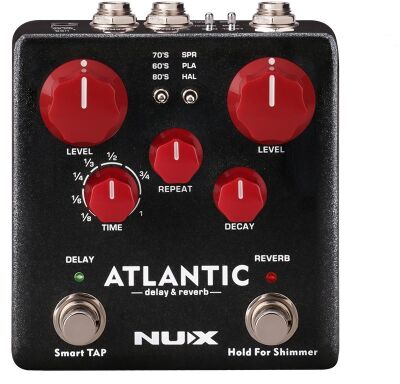 NUX NDR-5 Atlantic - efekt gitarowy delay i reverb