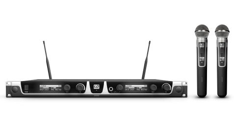 LD Systems U508 HHD2 - Wireless Microphone System with 2 x Dynamic Handheld Microphone band 8, bezprzewodowy system mikrofonowy LDU508HHD2