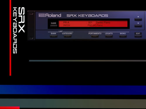 Roland Cloud SRX Keyboards syntezator programowy