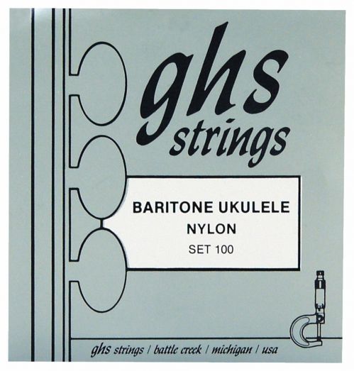 ghs GHS H 100 Hawaiian Baritone Ukulele String Czarny GHS H 100