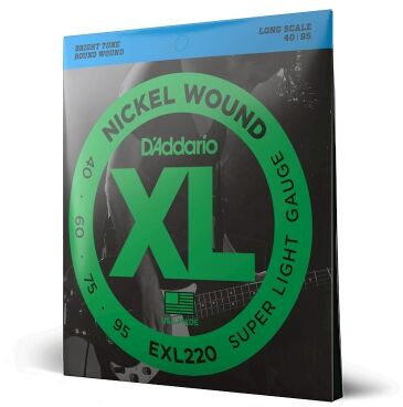 DAddario EXL220 struny do gitary basowej 40-95 DADEXL220SGB