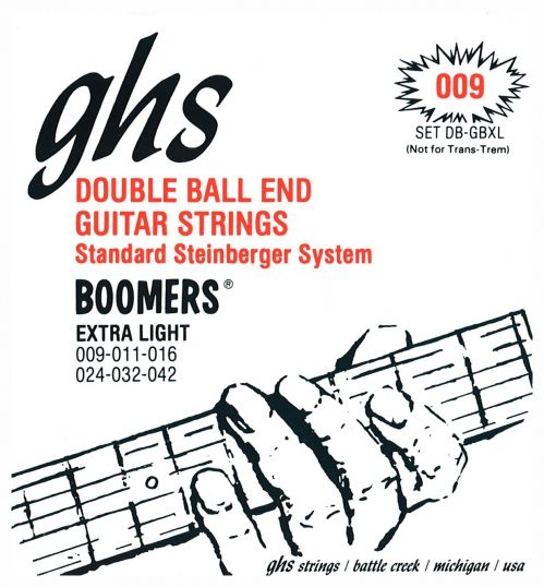 ghs GHS dbgbxl 9  42 Extra Light boomers Double ball End Guitar String Set DBGBXL