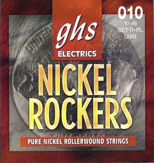 ghs GHS R + R L Nickel Rockers String Light RRL