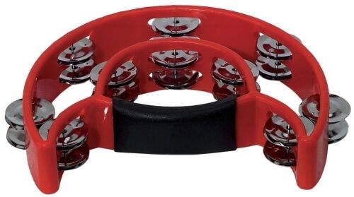 Unbekannt Obejma BSX ring (20 para chromowane obejmy) w kształcie półksiężyca czerwona 841572