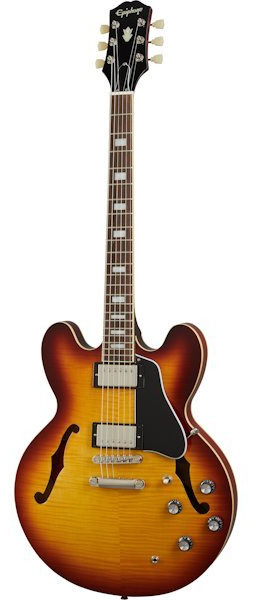 Epiphone ES335 Figured RTB Raspberry Tea Burst gitara elektryczna