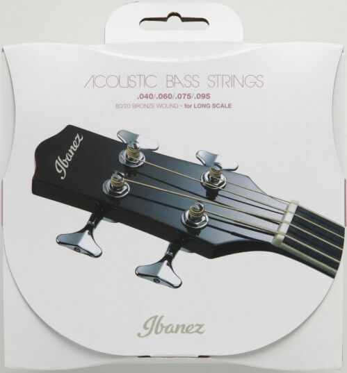 Ibanez iabs4 °C Akustik Bass komplet strun (80/20 z brązu, 040  095, Long Scale) IABS4C