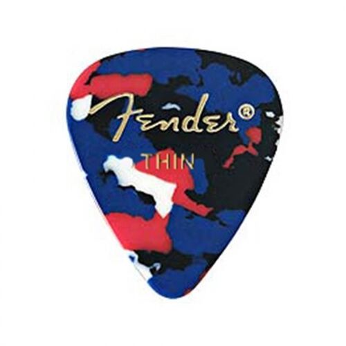 Fender 351 Shape Classic Thin Confetti 144) kostka gitarowa