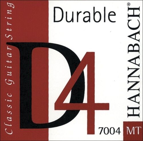 Hannabach Klassikgitarrensaite 7004MT Medium Tension Durable D4 7004MT