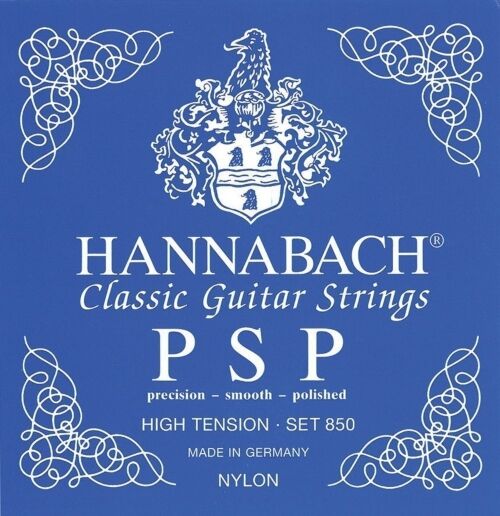 Hannabach Klassik Gita rrensaiten Serie 850 High Tension PSP  komplet 652767