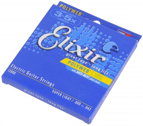 Elixir polyweb Coating Electric Guitar Strings E12000