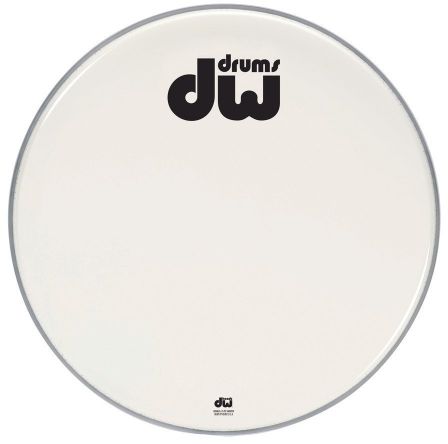 Drum Workshop Naciąg Bass Drum Double A biały, gładki 18 DRDHAW18K