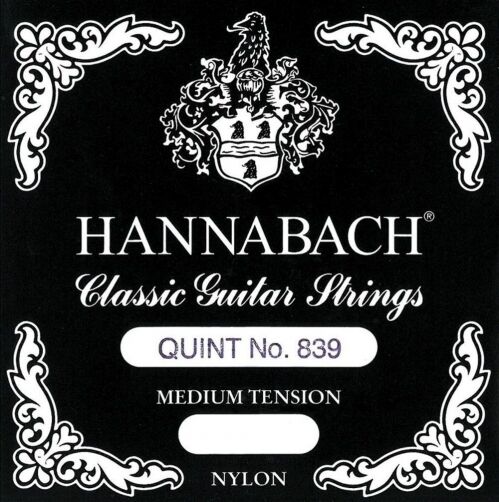 Hannabach (652824) 839MT struna do gitary klasycznej (medium) - A4
