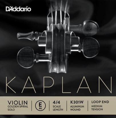 D'Addario k301 W kaplana skrzypce pojedyncze 