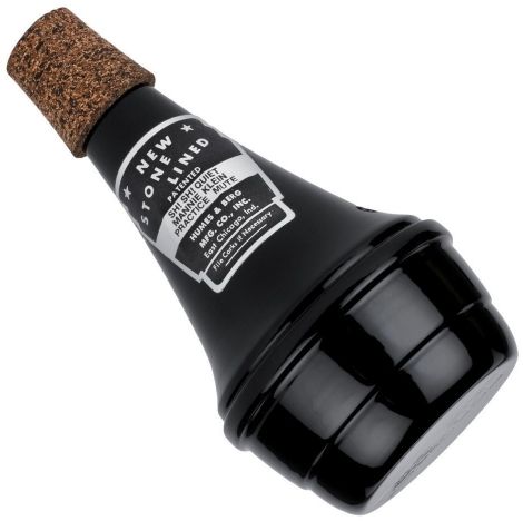 Humes & Berg Humes & Berg (722350) Tłumik do ćwiczeń New Stone Lined Practice Mute 232BK Trąbka