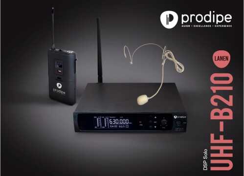 Prodipe HEADSET B210DUO DSP UHF