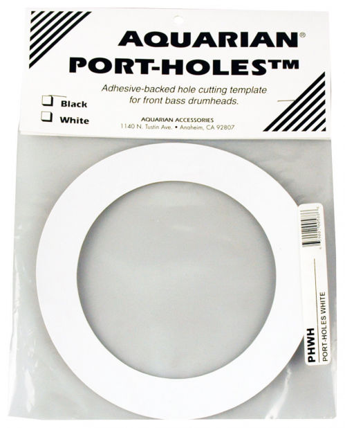 Aquarian aquarian port Hole na Bass Drum rezonans sierść 12,7 cm (5 cale) APHWH