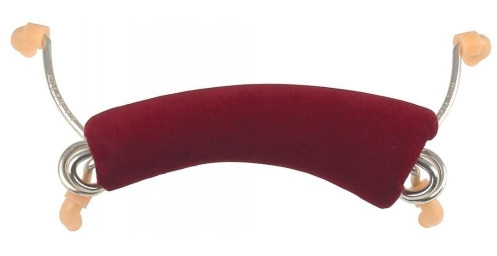 GEWA PURE PURE PS405031 oparcie na ramię komfort skrzypce 1/2 z czerwoną aksamitną wyściółką PS405031