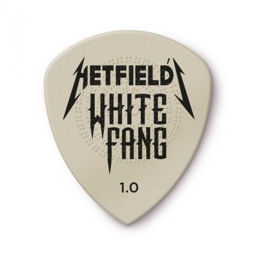 Dunlop Jim Picks PH122P1.0 - Hetfield White Fang Flow 1,00 mm - zestaw 6 graczy, PH122P1.00 PH122P100