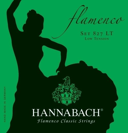 Hannabach Klassik Gita rrensaiten Serie 827 Low Tension Flamenco Classic  A5