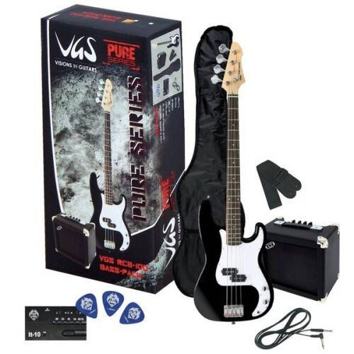 VGS Gewa GEWA (PS502573) E-bas RCB-100 Bass Pack 3-Tone Sunburst