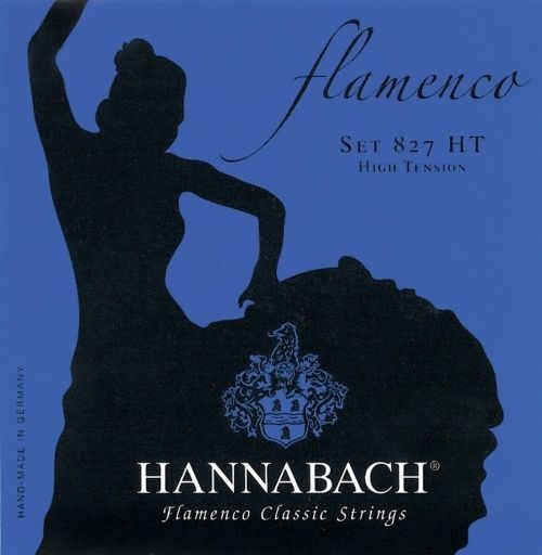Hannabach 652932 Struny do gitary klasycznej seria 827 High Tension Flamenco Classic - H/B2