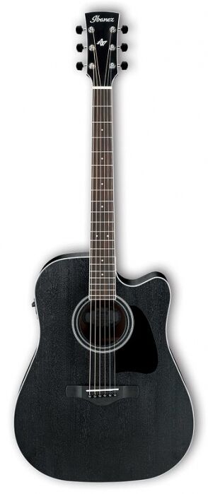 Ibanez AW84CE Weathered Black