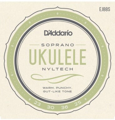 D'Addario EJ88S zestaw strun nyltech Ukulele Soprano EJ88S