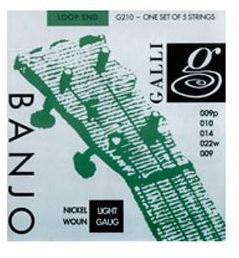 Galli G 210 - struny do banjo