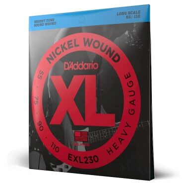 DAddario EXL230 struny do gitary basowej 55-110 DADEXL230SGB