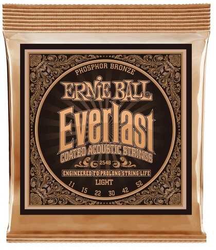 Ernie Ball Everlast fosforu z brązu Strings 2548