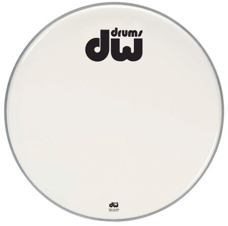 Drum Workshop Naciąg Bass Drum Double A biały, gładki 20 DRDHAW20K