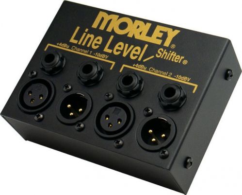 Morley Line Level Shifter - 2 Channel Box, XLR/TRS