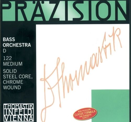 Thomastik (644600) struny do kontrabasu Prazision Stal Pełny rdzeń - C 4/4 - 120