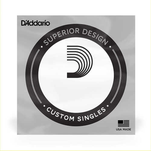 D'Addario cb032 chrom Bass pojedynczy 0,082 cm (.032 cala), Long strun Scale CB032