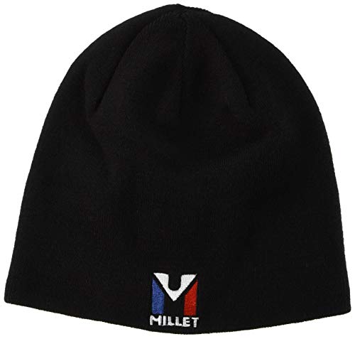 Millet męska aktywna wełniana czapka, czarna-Noir, U MIV4853