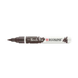 Talens PISAK ECOLINE BRUSH PEN: 718 WARM GREY 11507180