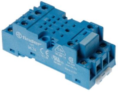 Gniazdo do serii 55.33 do szyny DIN 94-73SMA