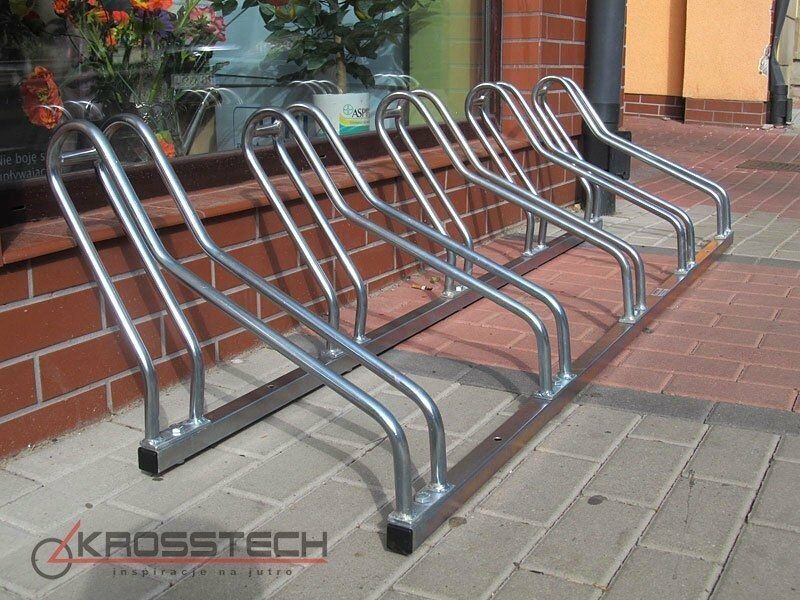 Krosstech Stojak na rowery Cross 5 na 5 rowerów, ocynkowany 444010