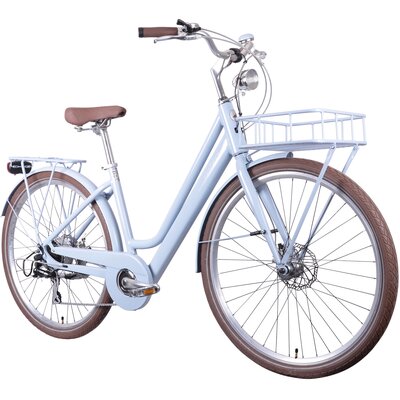 Rower elektryczny MBM La Rue D18 28 cali damski Błękitny