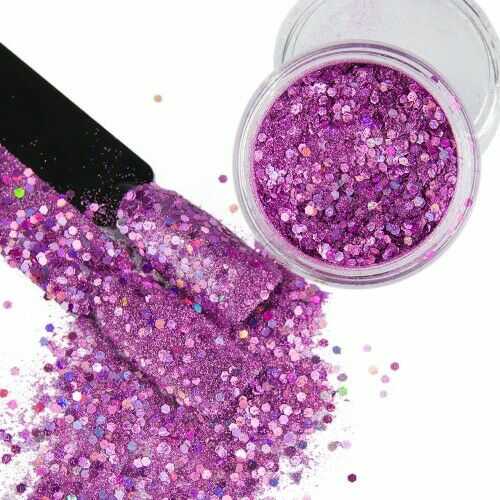 Allepaznokcie Pyłek do paznokci Ultraviolet Effect 1 g Nr 01