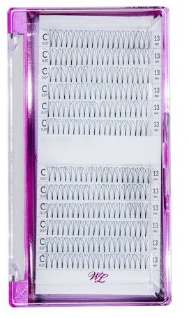 Wonder Lashes Rzęsy metoda objętościowa 3d Premium Volume Fans Wonder lashes c 0,07 13 mm
