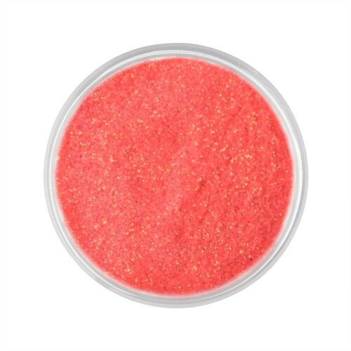 Allepaznokcie Pyłek do paznokci Sequin Quartz Effect Papaya Nr 24