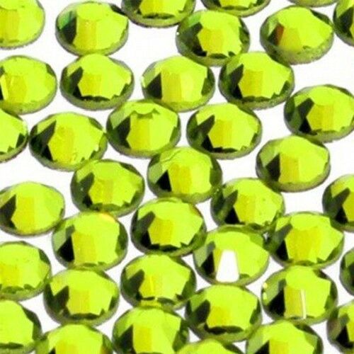 Cyrkonie do paznokci szklane SS10 Olivine 50 szt