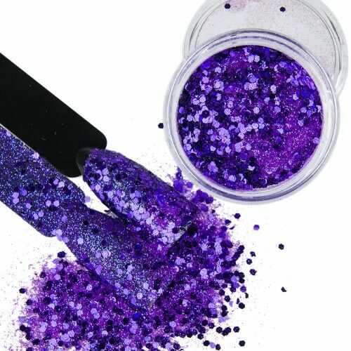 Allepaznokcie Pyłek do paznokci Ultraviolet Effect 1 g Nr 05