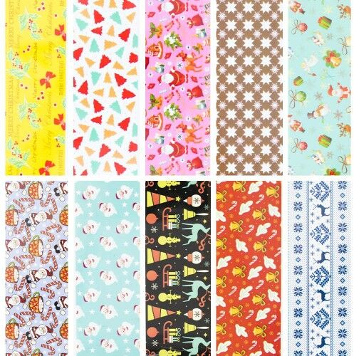 Folie transferowe Christmas 10 sztuk po 100 cm 12-05