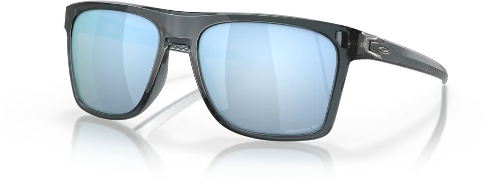 Oakley Okulary przeciwsłoneczne LEFFINGWELL Crystal Black, Prizm Deep Water Polarized OO9100-05