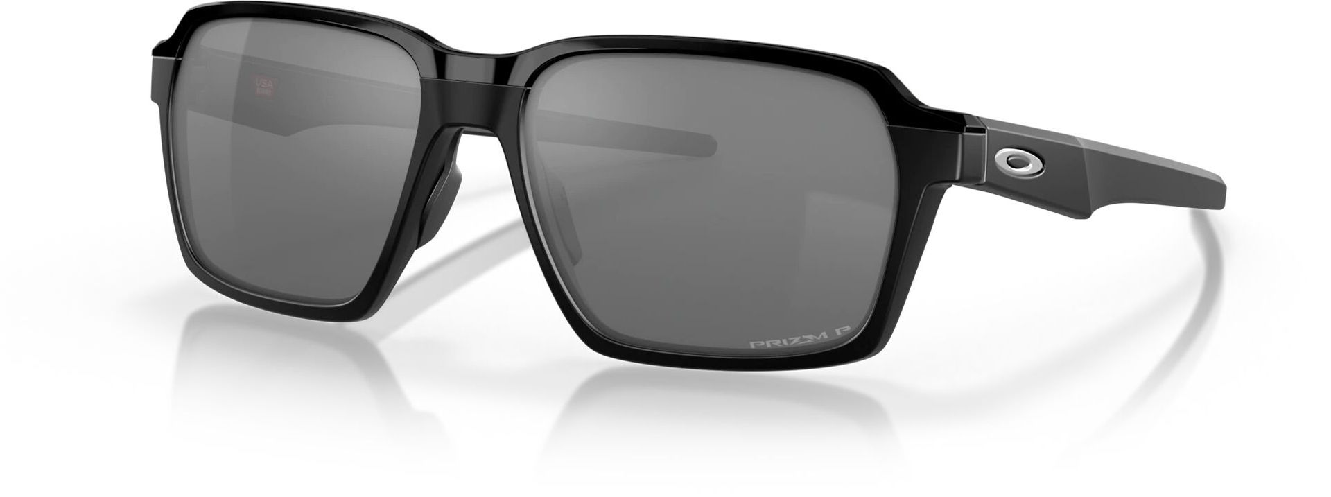Oakley Okulary przeciwsłoneczne PARLAY Matte Black/Prizm Black Polarized OO4143-04