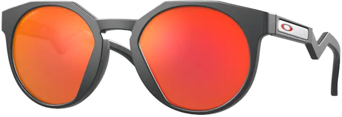 Oakley Okulary przeciwsłoneczne HSTN Matte Carbon/Prizm Ruby OO9464-03