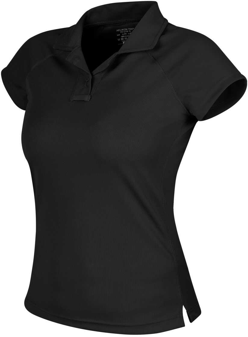 Koszulka termoaktywna Polo damska HELIKON UTL TopCool Lite czarna XS (PD-UTW-TL-01-B02) S (PD-UTW-TL