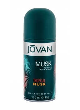 Jovan Tropical Musk dezodorant w sprayu 150ml dla Panów